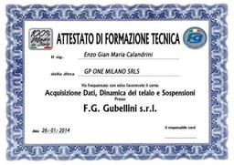 null certifica null in null